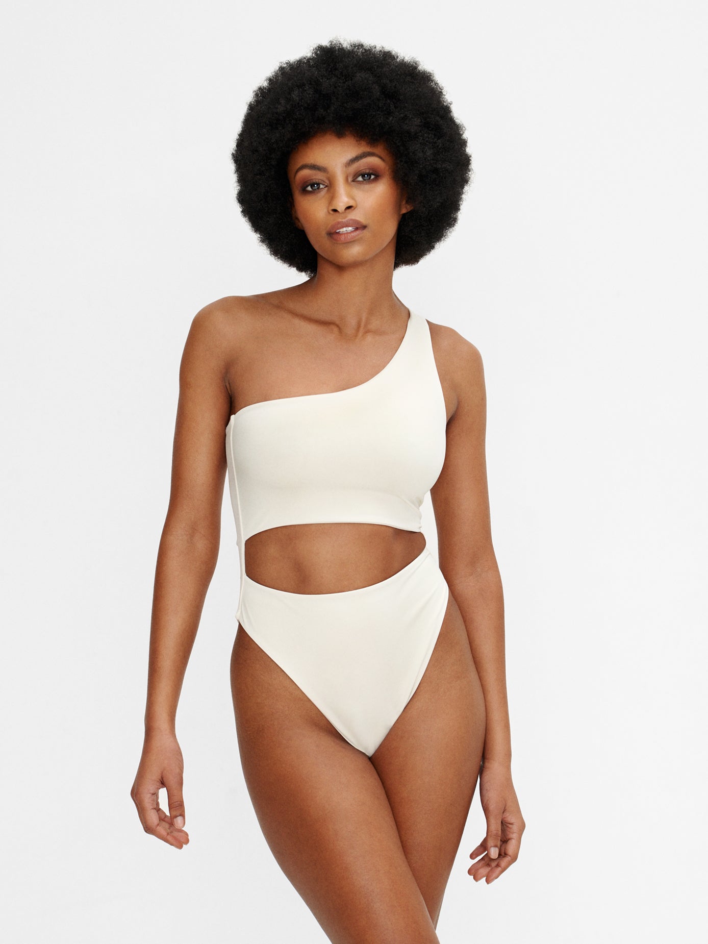 Amie Swimsuit // Cream