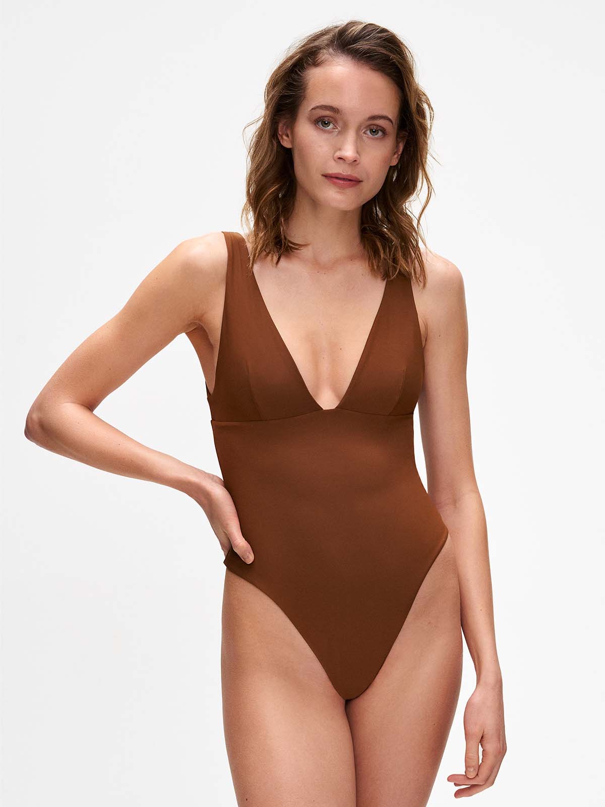 Nelly Swimsuit // Cinnamon