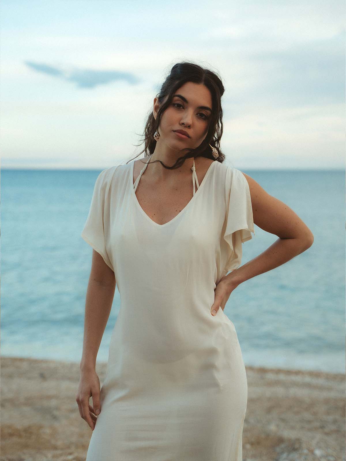 Sonia Dress // Cream