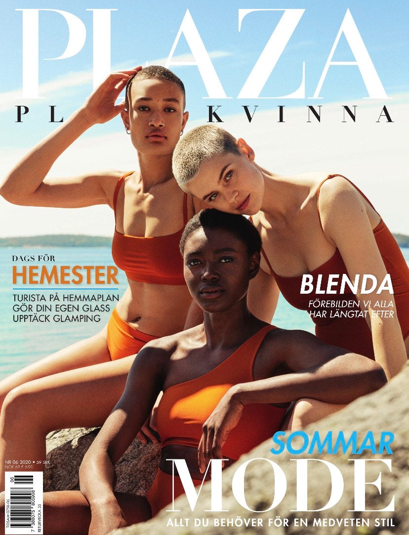 The cover of Plaza Kvinna Magazine