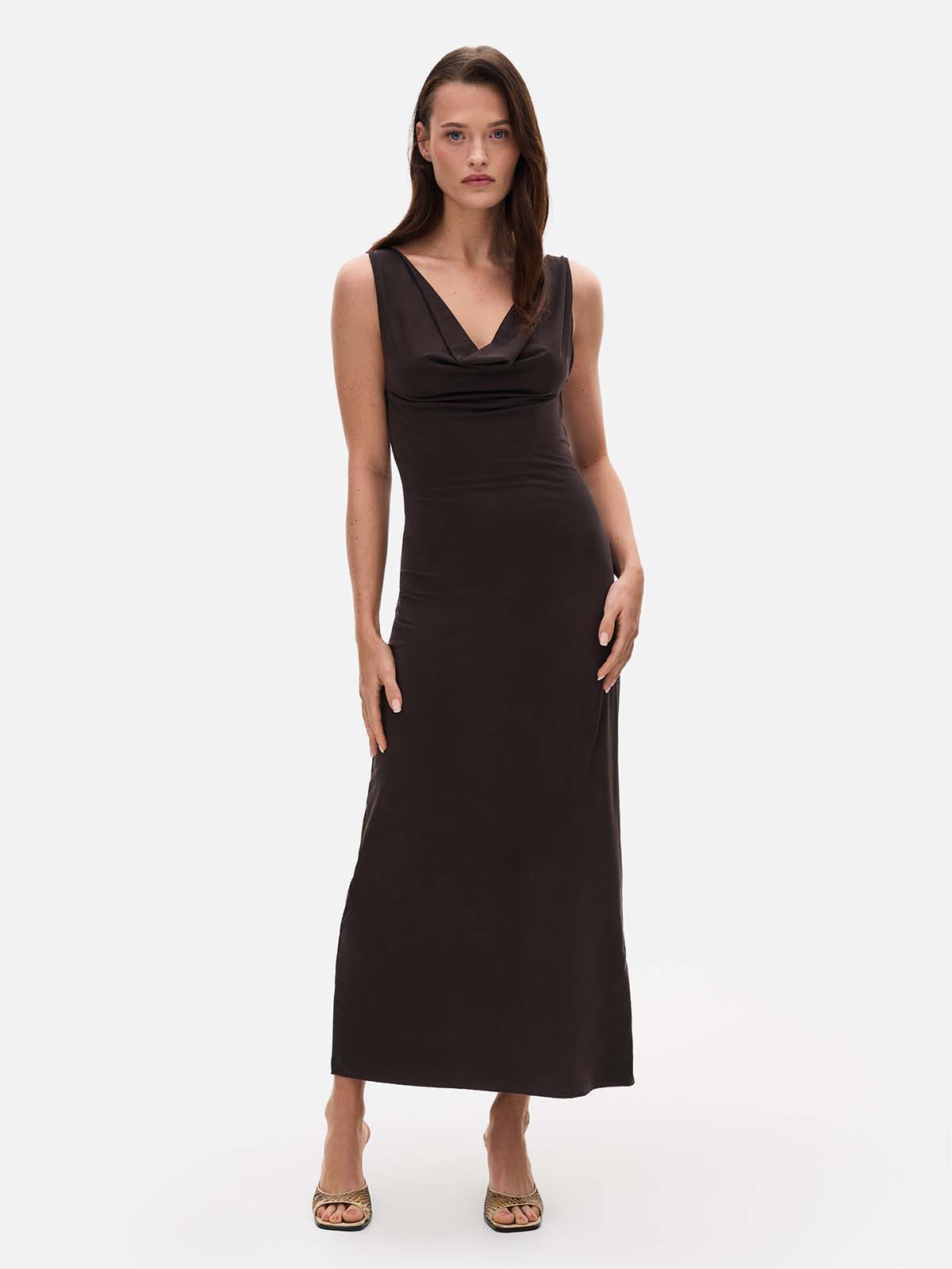 Rachel Dress – Coffee