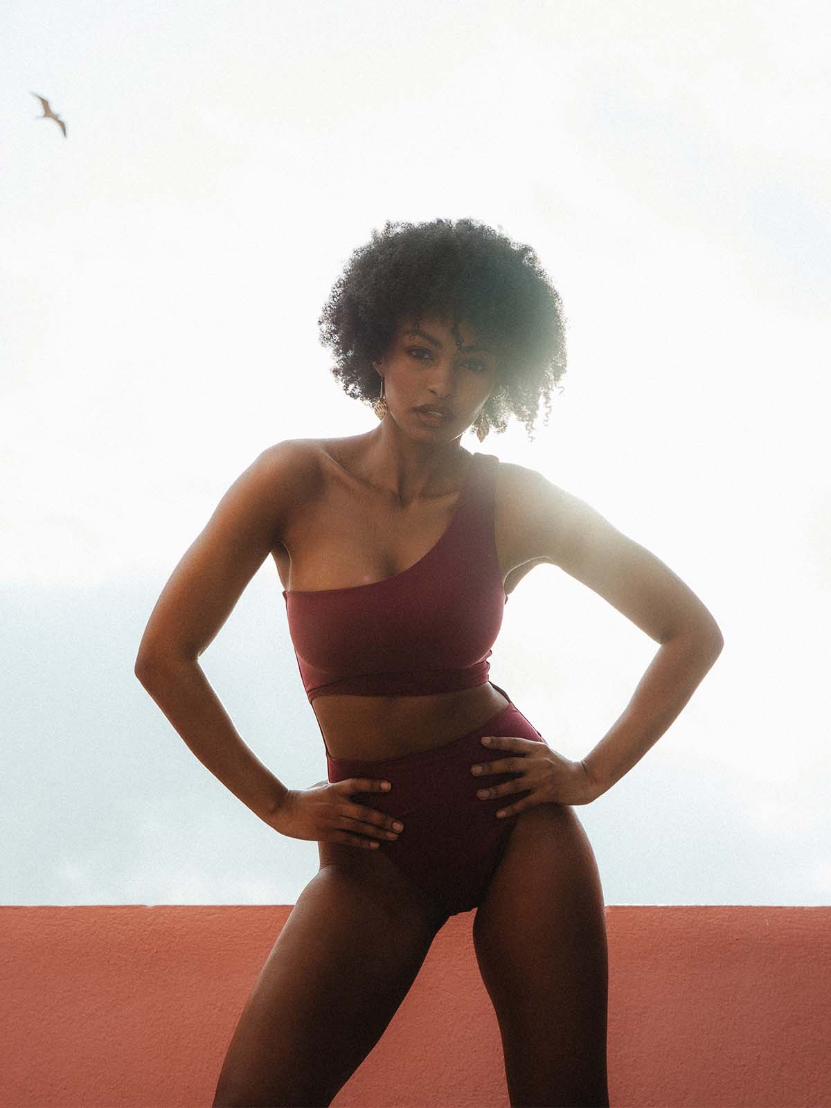 Amie Swimsuit // Plum